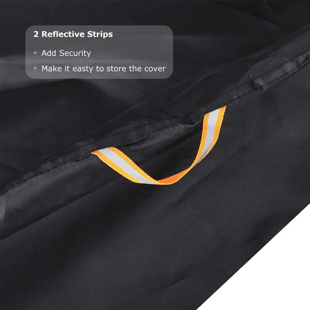 Heavy Duty 600D Waterproof Bicycle Cover Outdoor Dustproof Tearproof Bike Cover