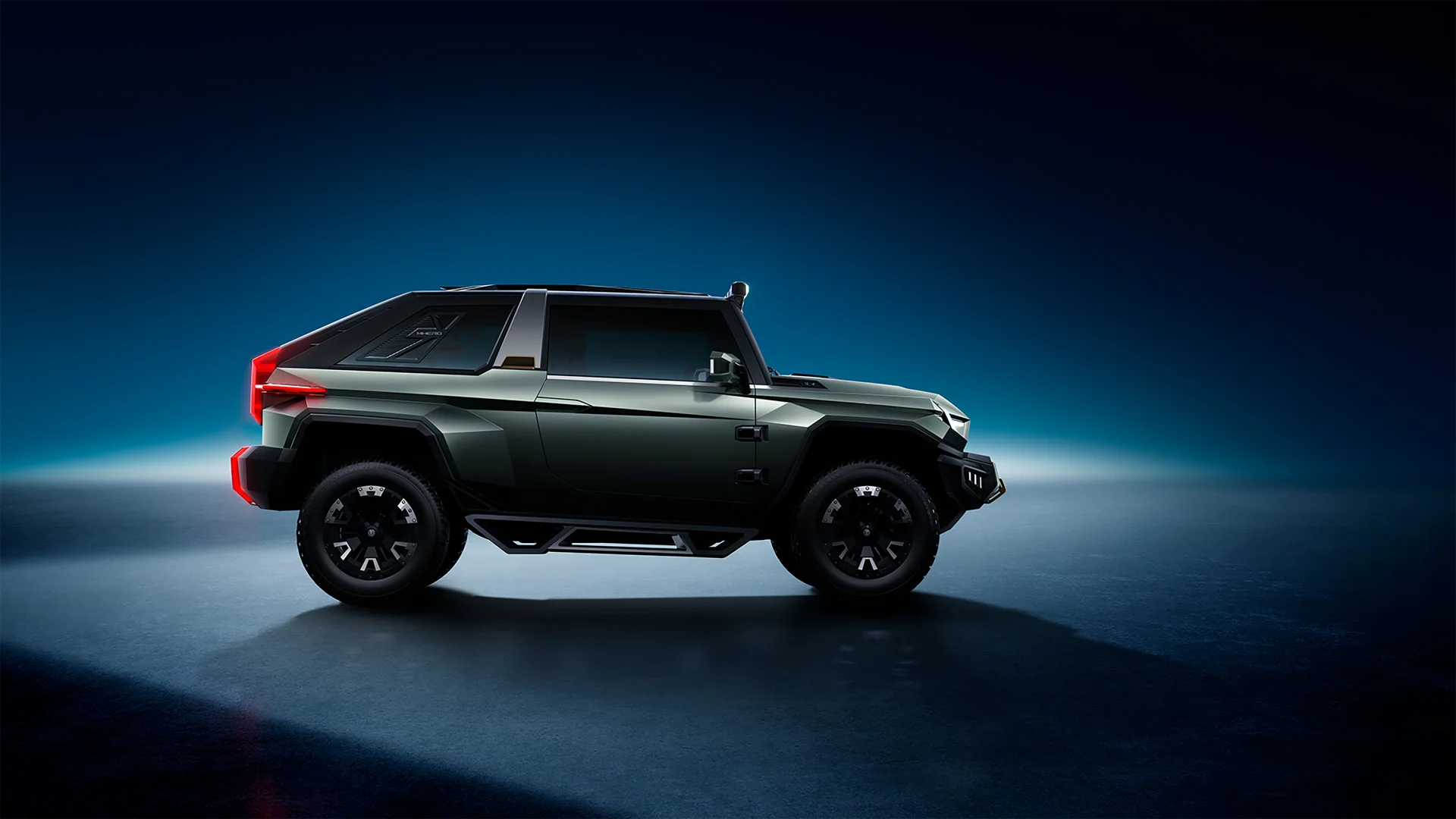 Wholesale Warrior M-Hero 917 2024 Electric Car Pure Electric New Energy Vehicle with 4WD Drive Left Steering