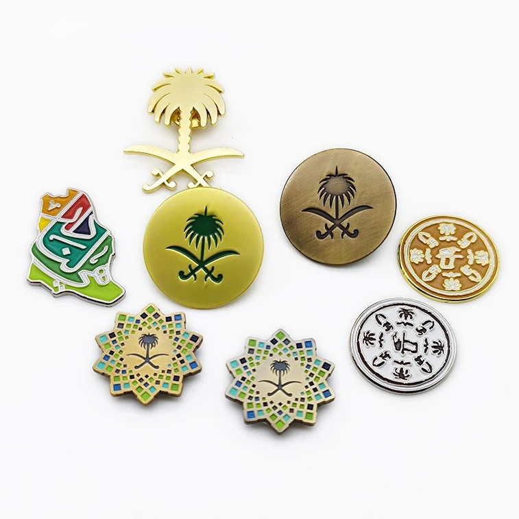 Free Mold charge Oman Arab Passport Badge with 3M sticker