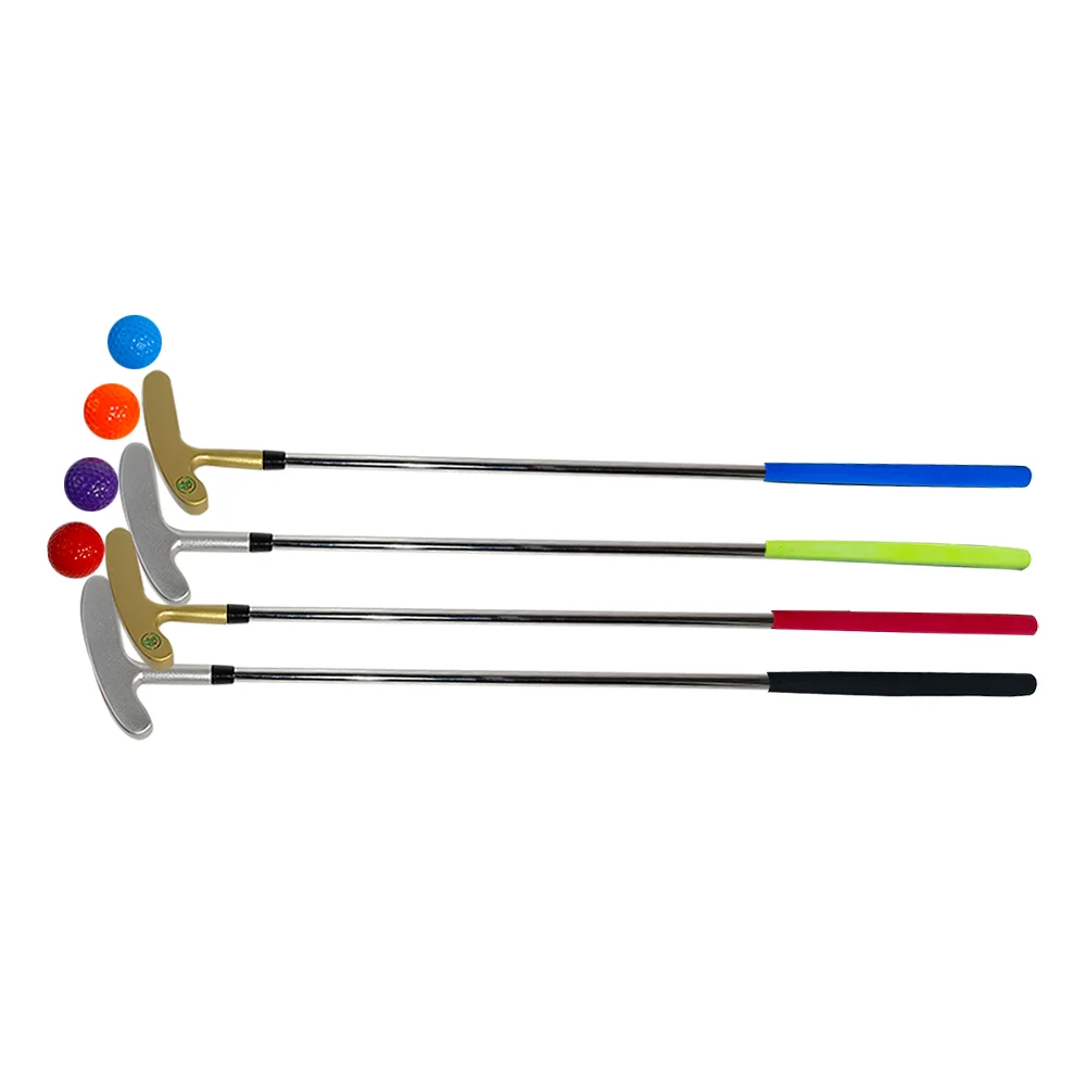 Two Ways Golf Putters for Men Right/Left Handed with Colored Golf Balls Mini Kids Club Golf Set