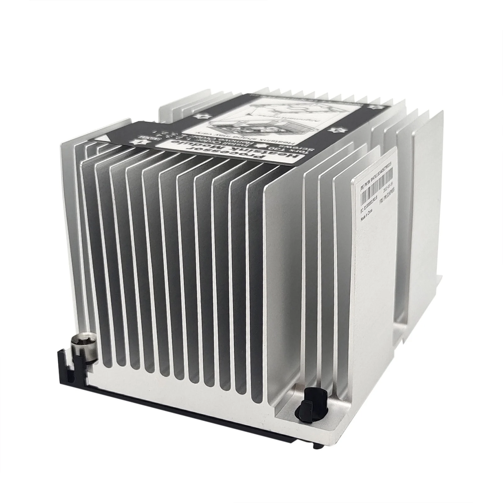 Оптовая продажа, оригинальный новый комплект охлаждения процессора для Lenovo Thinksystem SR650 SR550 01KP655, радиатор для серверного процессора