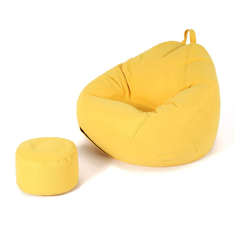 New modern design comfortable filled foam bean bag large lazy sofa living room sofas bean bag giant