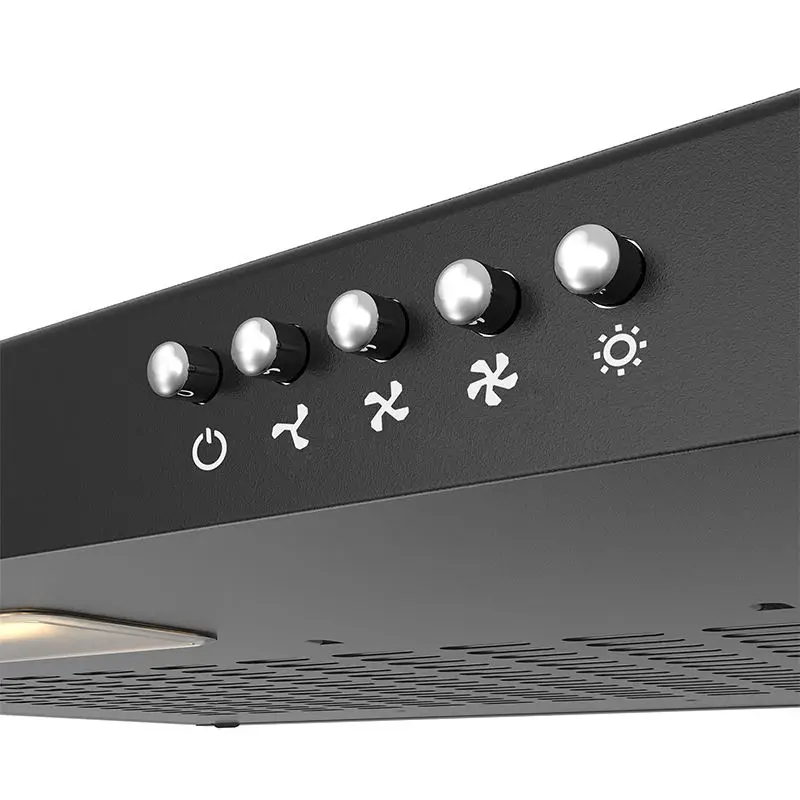 Popular Slim Hood with Filter Under Cabinet Kitchen Smoke Extractor Campana extractora Range Hoods for Household or Hotel