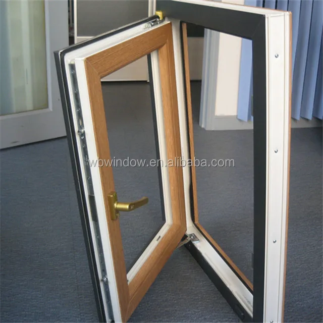 Waterproof UPVC/ PVC/ Plastic Patio Casement/ Swing Window For American