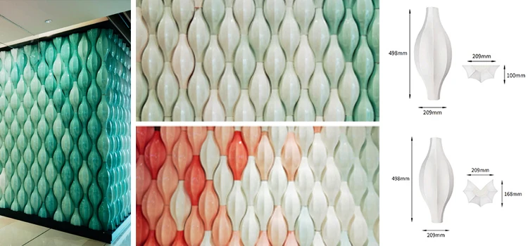 Togen Breeze Block Garden Decoration Wall Ceramic Tile