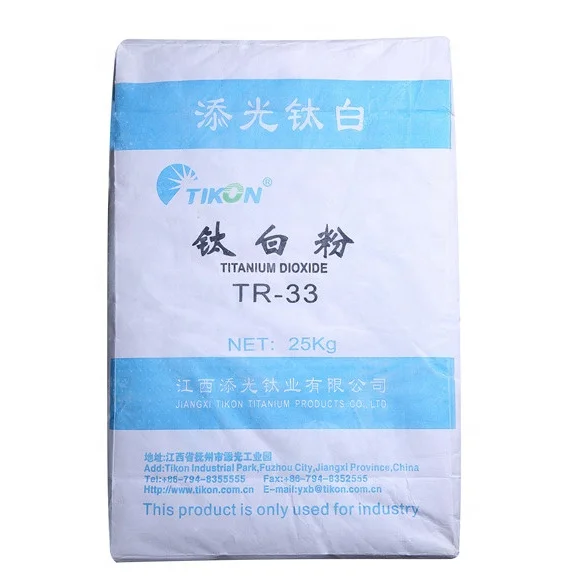 Tikon Factory Tio2 порошок краски TiONA 33 диоксид титана
