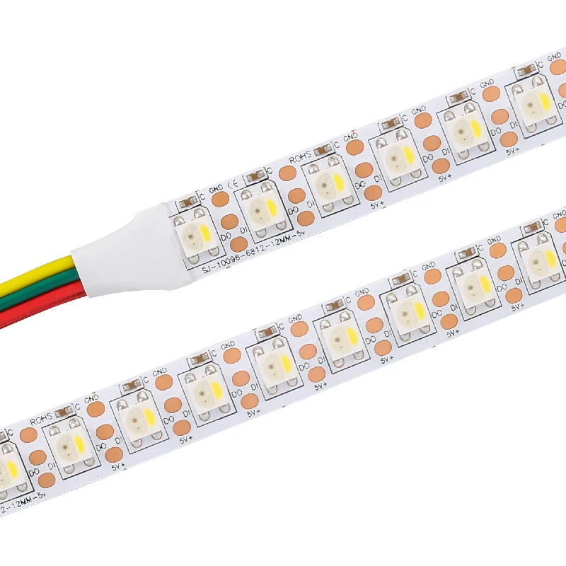 sk6812 rgbw led strip DC 5V 96led strip Individually 5V RGBW pixel led sk6812rgbw strip