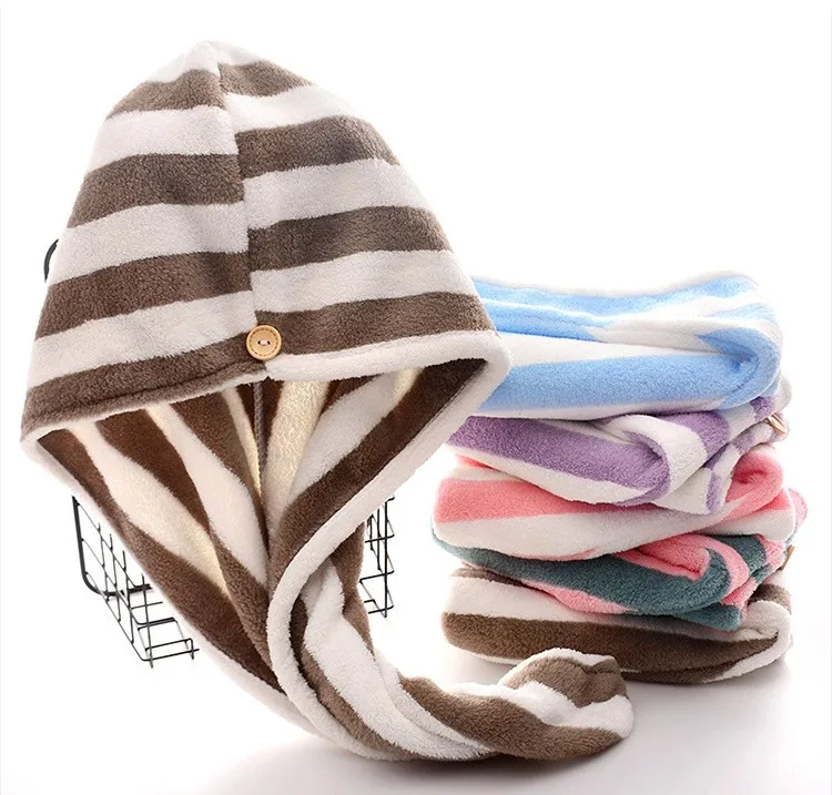 Wholesale Twist Microfiber Hair Towel Wrap for Women and Men Quick Dry Turban for Drying Curly, Long & Thick Hair