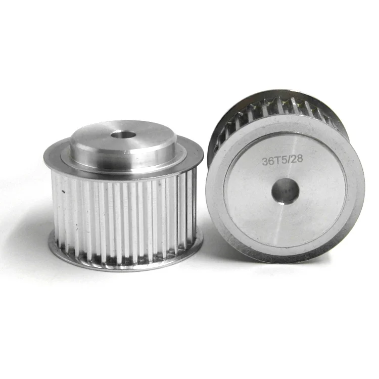 INTECH 25 mm Belt Width 30 Tooth 36T5/30 Aluminium Timing Pulleys