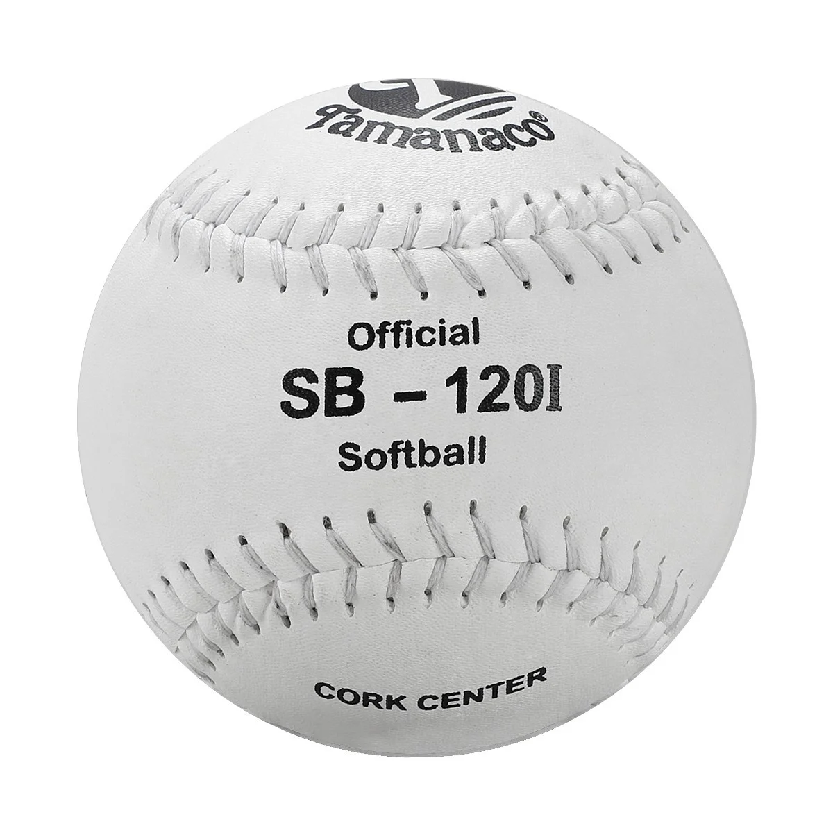 Hot Sell 12inches softball White Premium PVC Leather PK Grade Cork Core Tamanaco SB-120I Training Balls