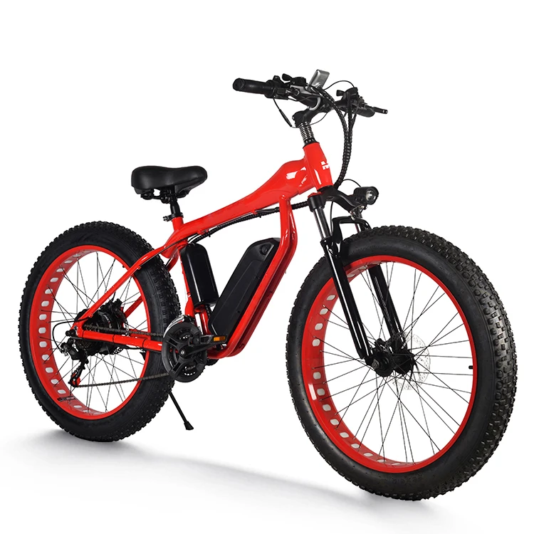 Wholesale Adult electric bike 48V 1000W Full Suspension 26inch electric fat tire bike electric bike kits with lithium battery