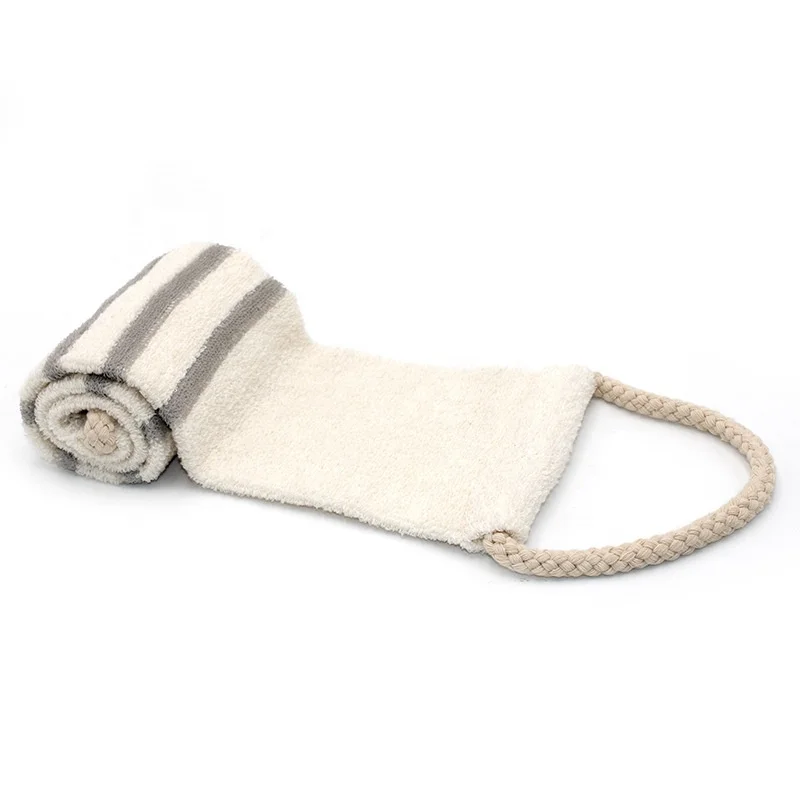 Eco-friendly Bath Set Bath Back Belt long handle Bathing Gloves Shower Exfoliator for Shower