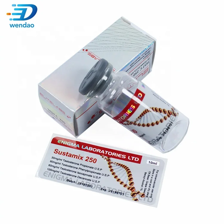 Pharmaceutical peptides bodybuilding GW tablet  box packaging