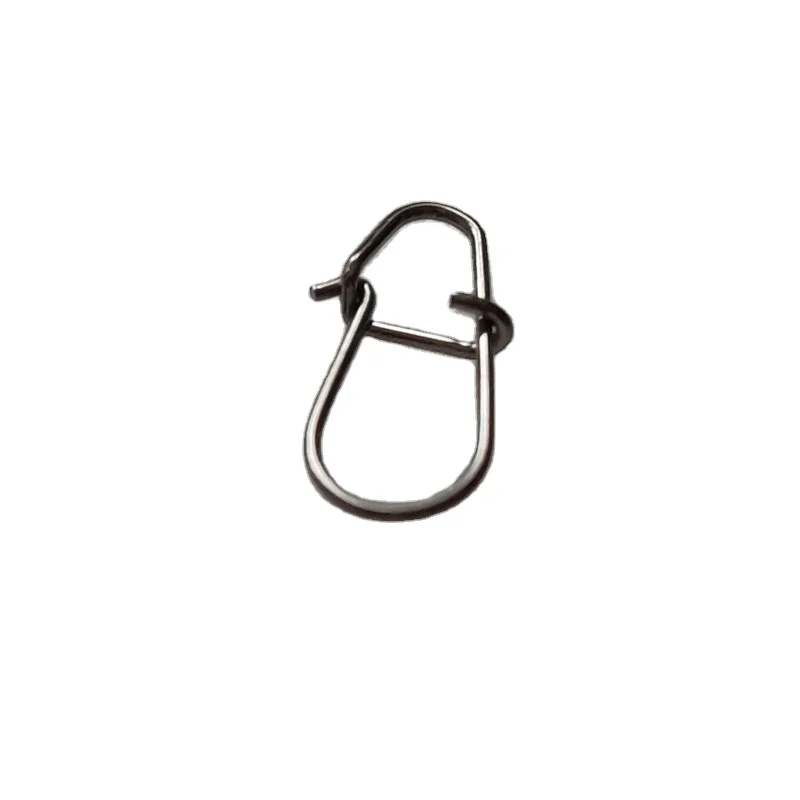 100pcs Sliver Stainless Steel Fishing Accessories Pin Clip Fish Lock Enhance Pin Lure Hook Connector For Fishing
