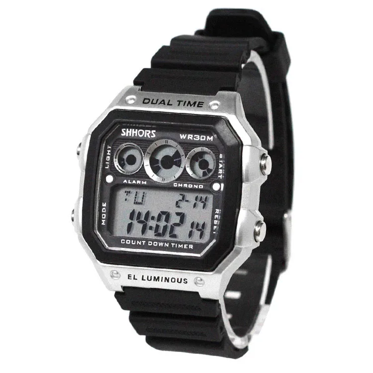 Best-selling Ladies Unique Digital Watches Fashion Times 2021 Brand  Blood Red Casual Square Waterproof Tanks Men Watch