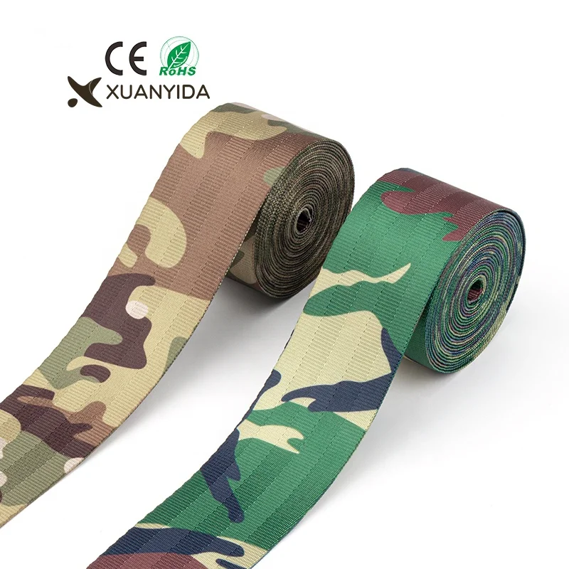 New arrival camouflage pattern racing car seat belts for jeep