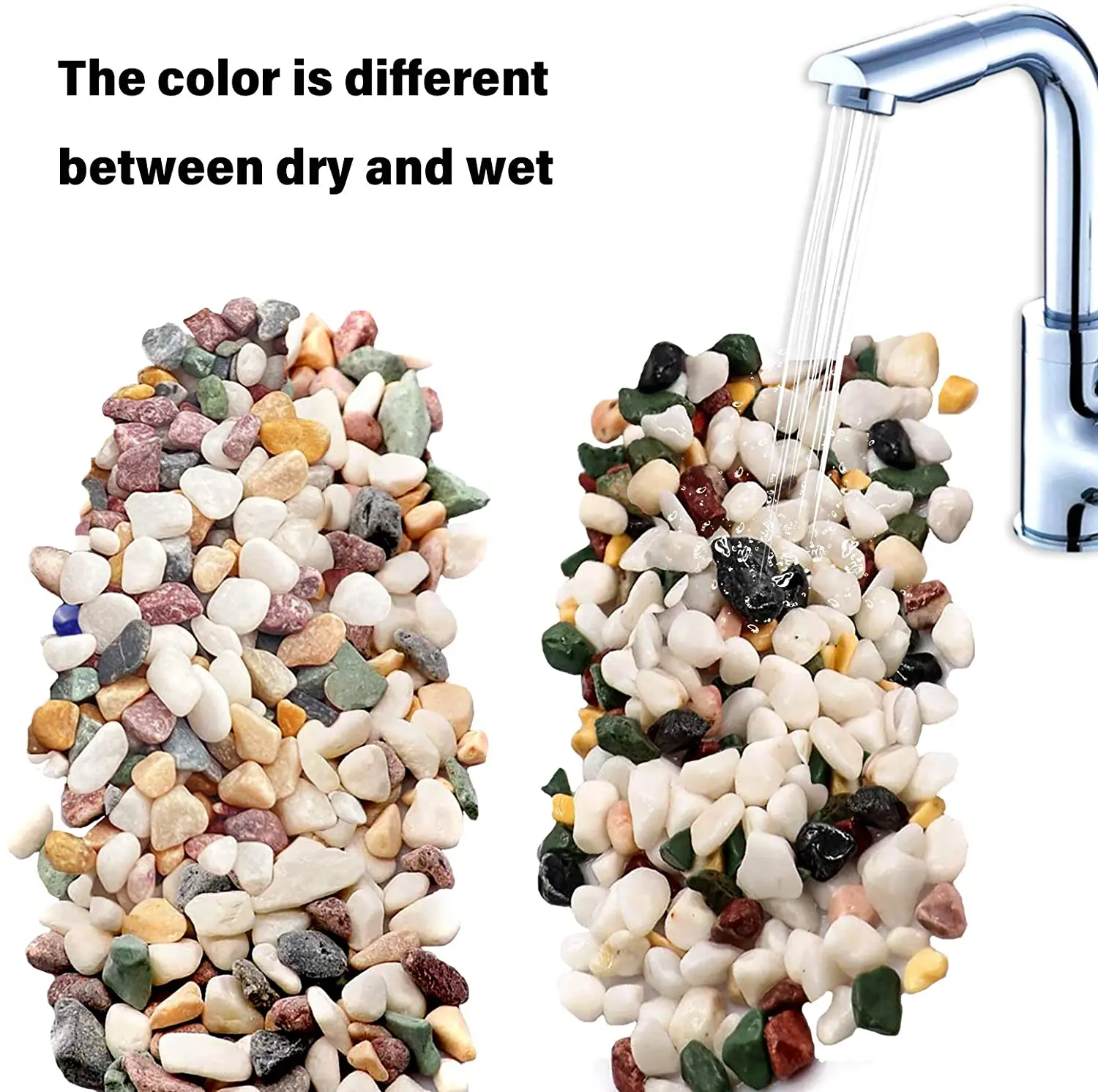 Wholesale Landscape Gravels Pebble Stone for Garden Decoration Gravels Rocks