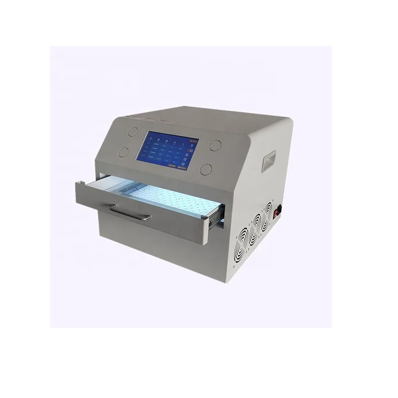 Semiconductor 8 inches Degumming machine UV curing system for Optical lens, LED integrated chip, UV film
