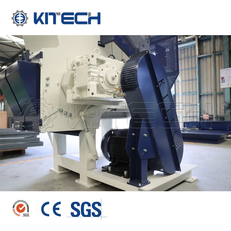 Europe Type 300-2000KG/H PP Jumbo Ton Bags PE Agricultural Film Recycling Plastic Shredder Machine