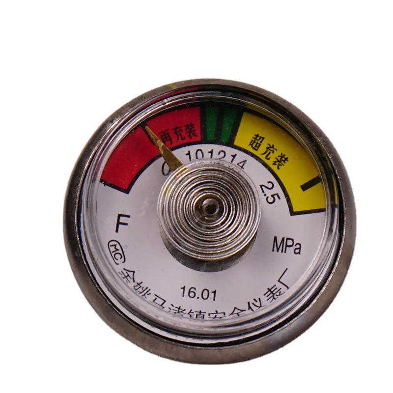 fire extinguisher accessories Factory Price Portable Pressure gauge for fire extinguisher