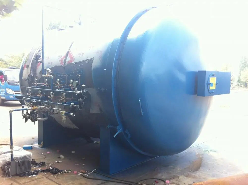 
Automatic Vulcanizing Tank Used For Tire Retreading Machine / Electric Heating Tire Rebuilding Autoclave 