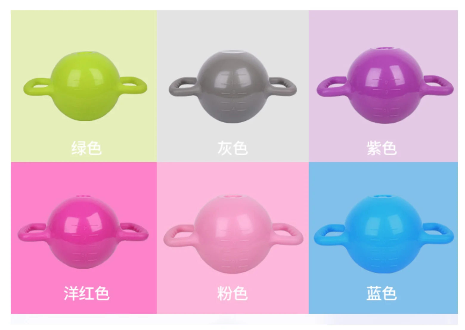 
Exercise Fitness Yoga Training Weight Water Double Ear Kettle Bell 