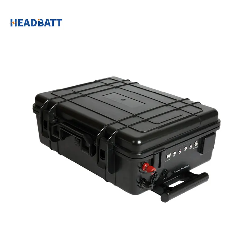 Высокая производительность 25.6V100AH литий-ионный аккумулятор с прикуривателем портативный энергетический IP67 водонепроницаемый рейтинг для кемпинга