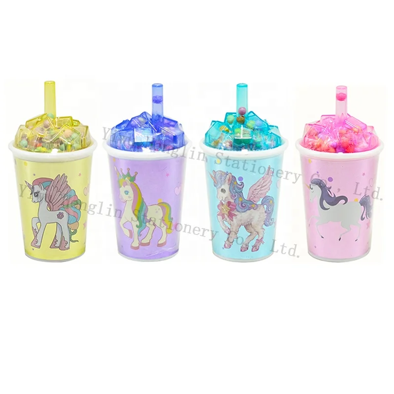 Wholesale Custom Slime Color Crystal Slime Toy Box Putty Set Glitter Jelly DIY Making Toy Kit for Kids With Foam Balls