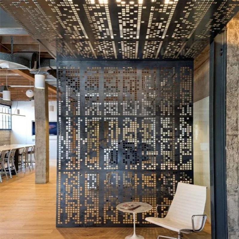 Togen Factory Profile Laser Cut Privacy Panel And Aluminum Sheet Metal Fencing