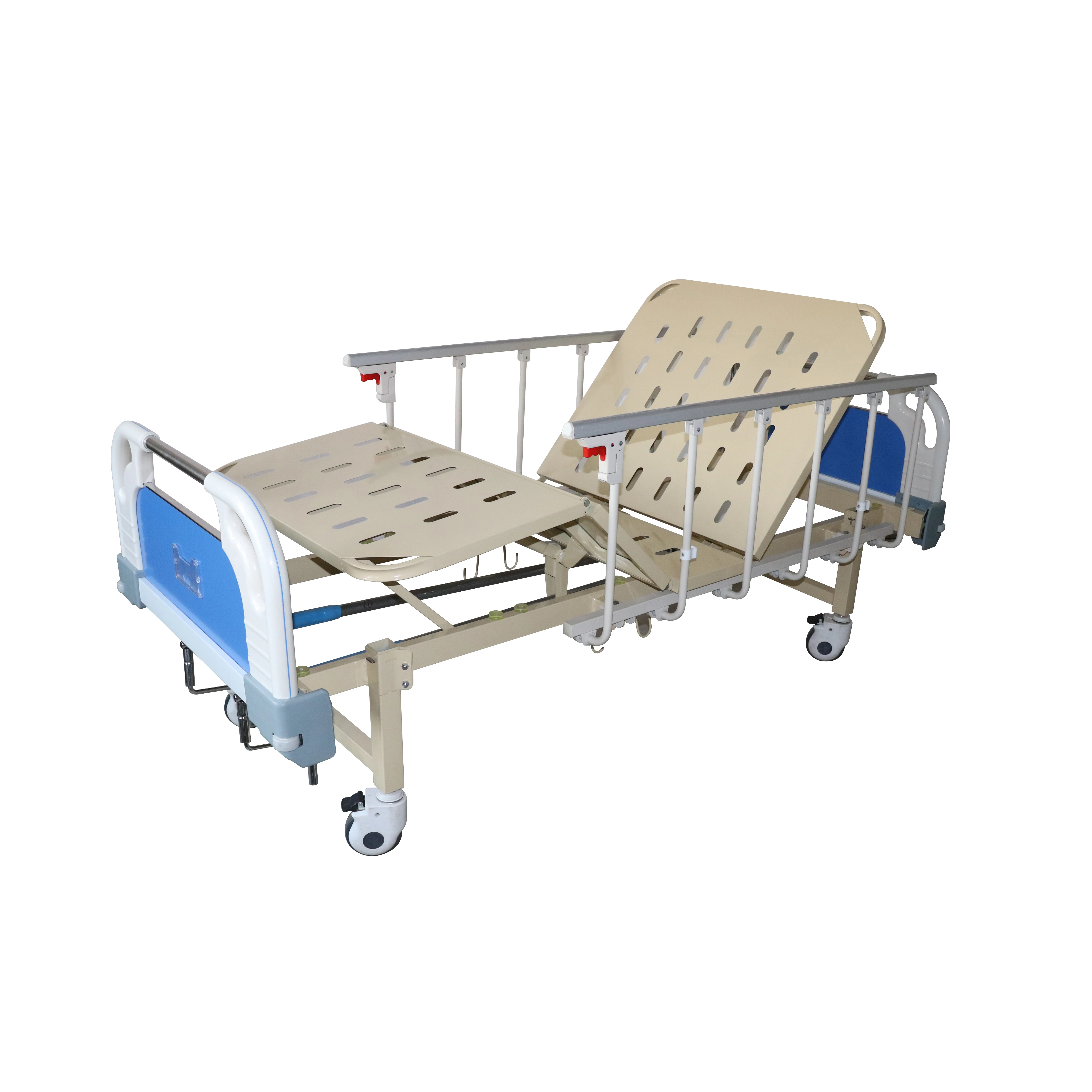 Orp-BM23A Two Crank Hospital Bed Patient Nursing Bed 2 Function Manual Hospital Bed
