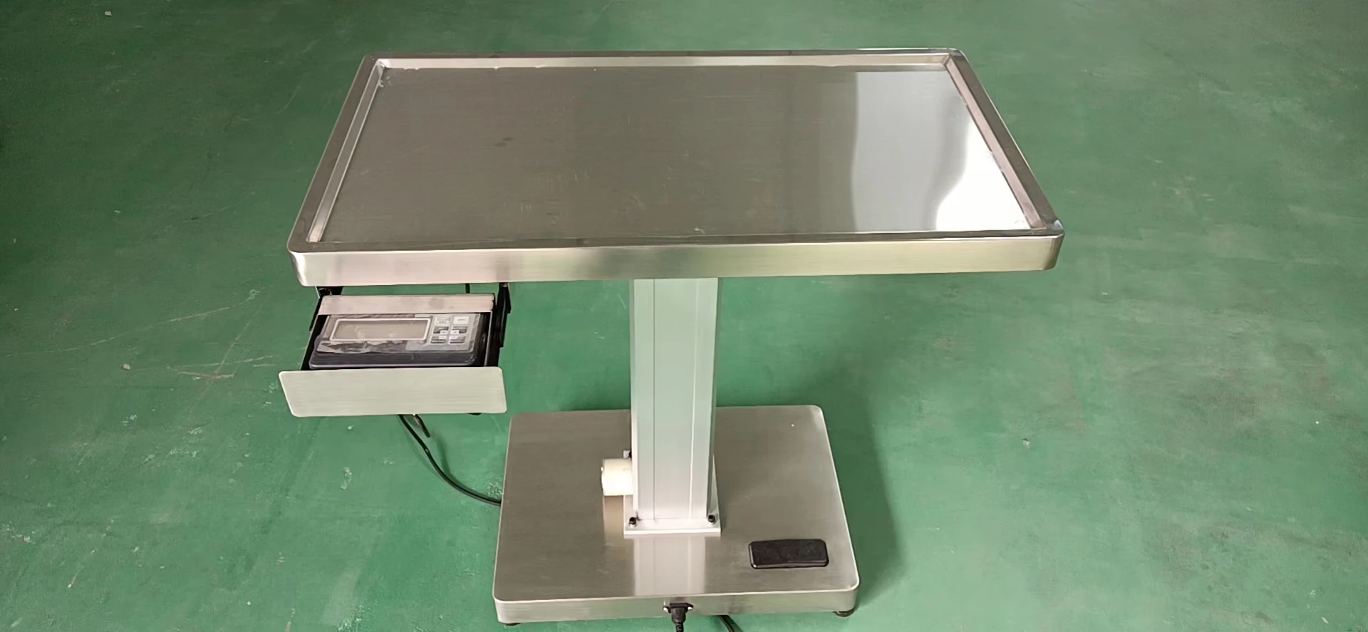 Hacemey veterinary disposable treatment table with electric scale examination table veterinary