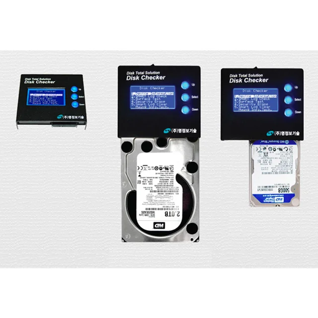 High Quality Korean 12V Disk Checker Data Erase / Disk Total Solution / SATA Interface