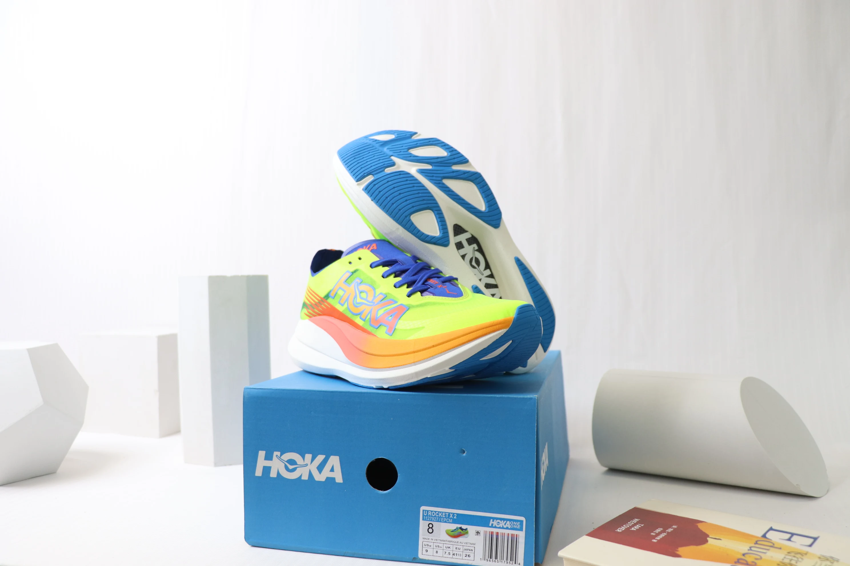 high quality Hokas one ROCKET X2 walking style tennis shoes fashion famous brand sneakers sports running shoes hokass ROCKET X2