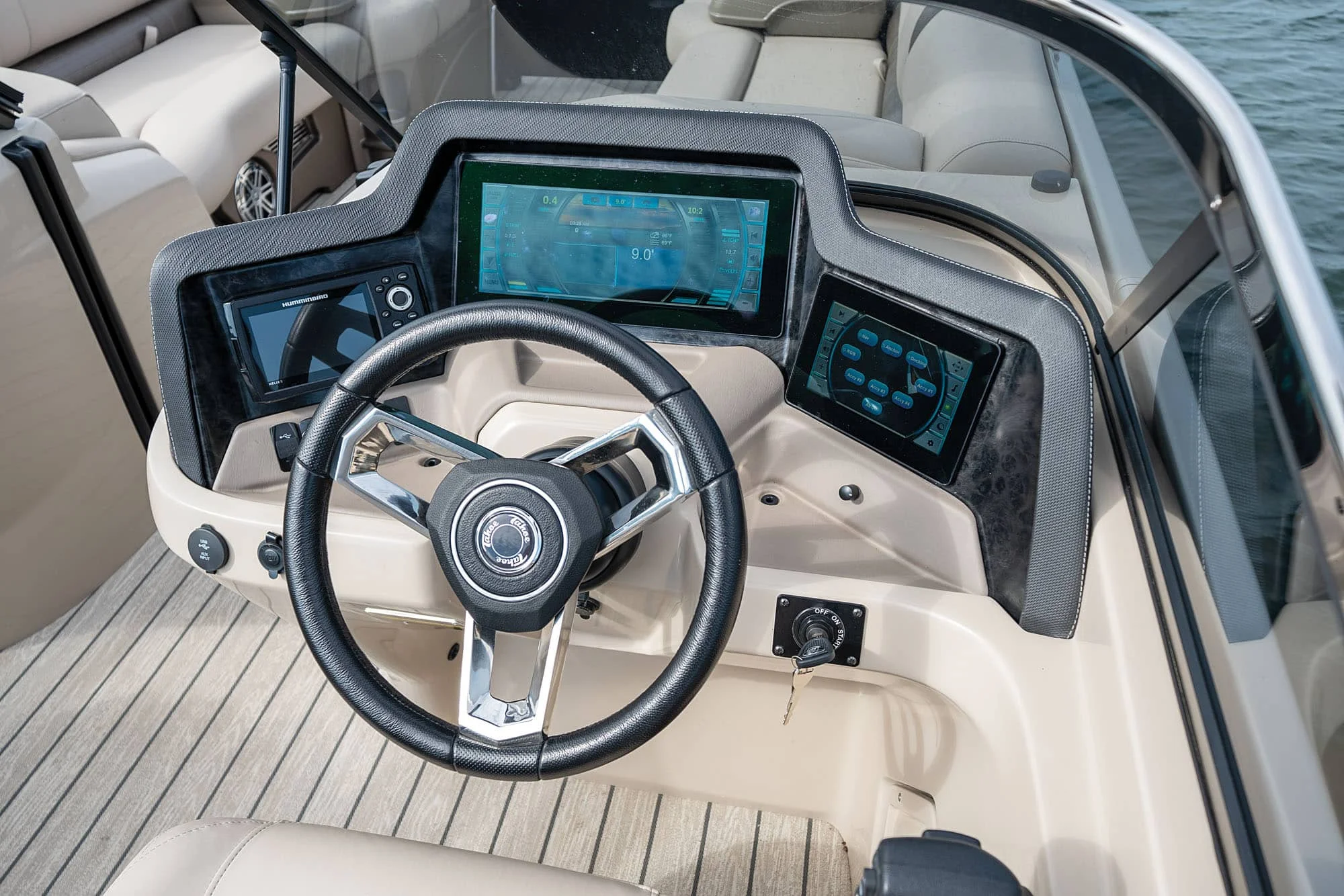 New Design Pontoon Boat 25FT  7.5m  Family Floating Aluminum Pontoon Boat for outboards motors 2023