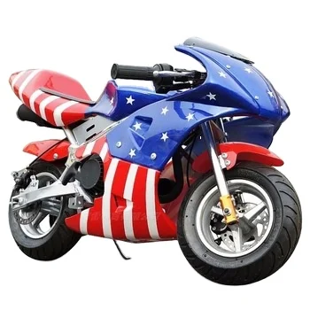 Kids Petrol Mini Moto Factory hot sale Adult and kids 49cc gas pocket bike motorcycle