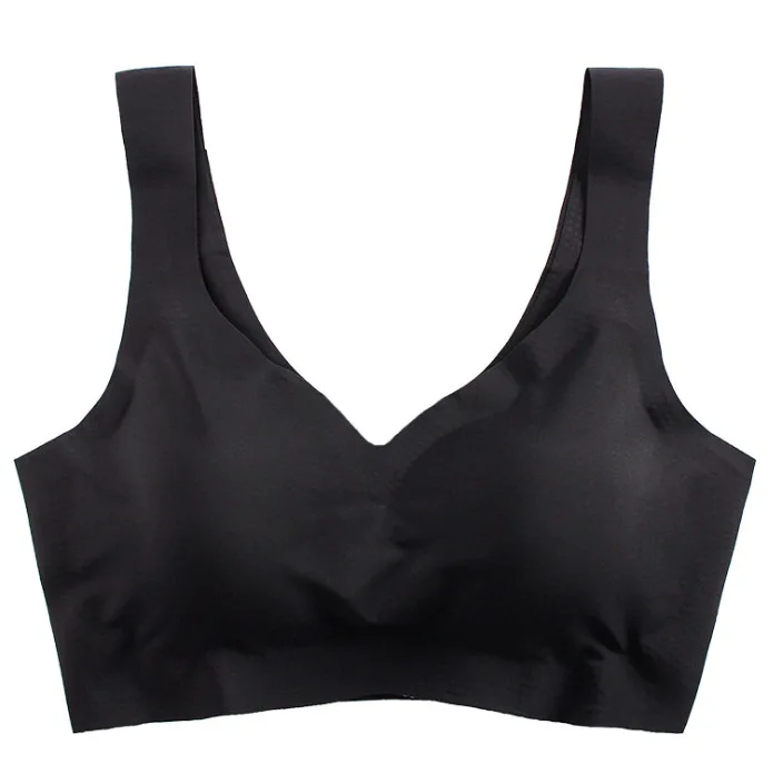 Seamless Bra cotton vest underwear wholesale cheap sports running without steel rings comfortable and breathable bra