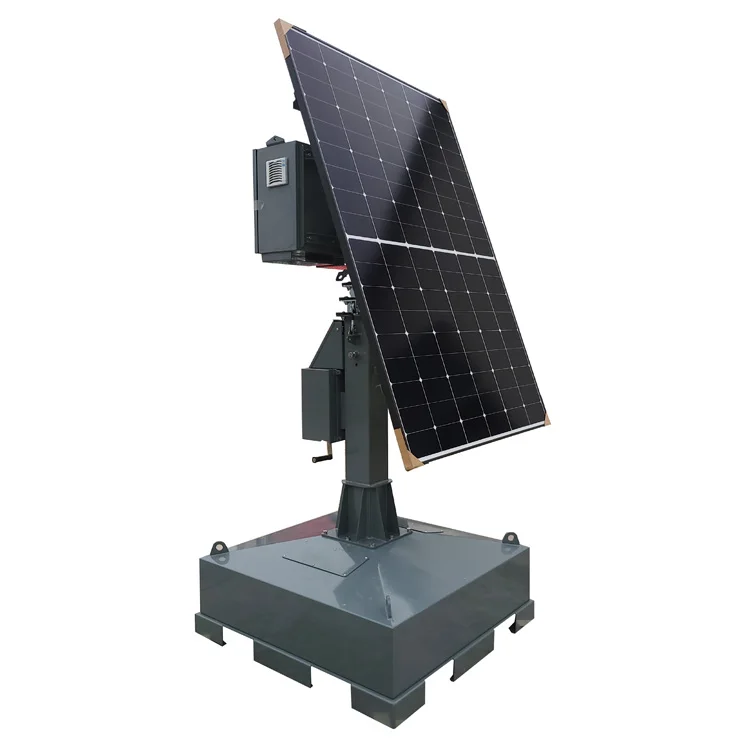 Powered Mobile Lighting Trailer with Telescopic Mast LED Solar Light Tower