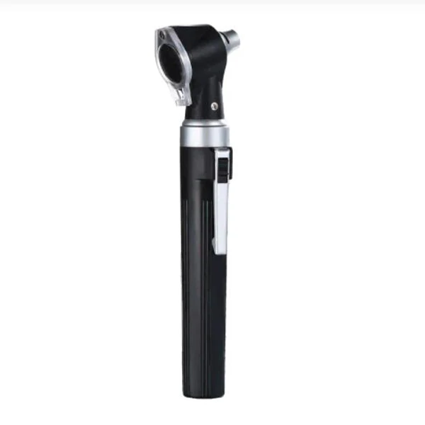 Портативный Медицинский волоконно-оптического светодиодного ЛОР Диагностический обследования уха эндоскоп набор ушной отоскоп комплект