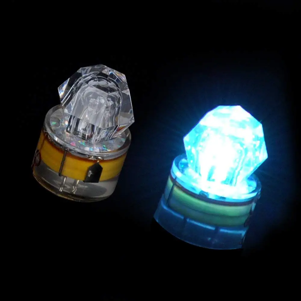 Customization Flash Fishing Light LED Deep Drop Underwater Diamond Lamp Squid Strobe Bait Lure lights