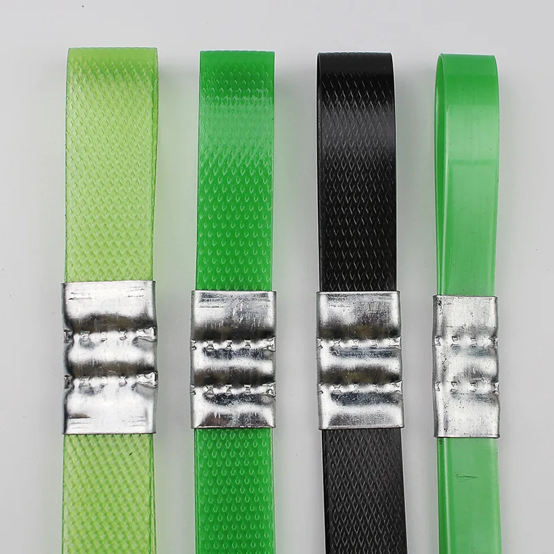 Packaging Strapping Open Serrated Seals for Strap Width PET Banding Strapping Clips Plastic Poly Strapping Metal Buckle