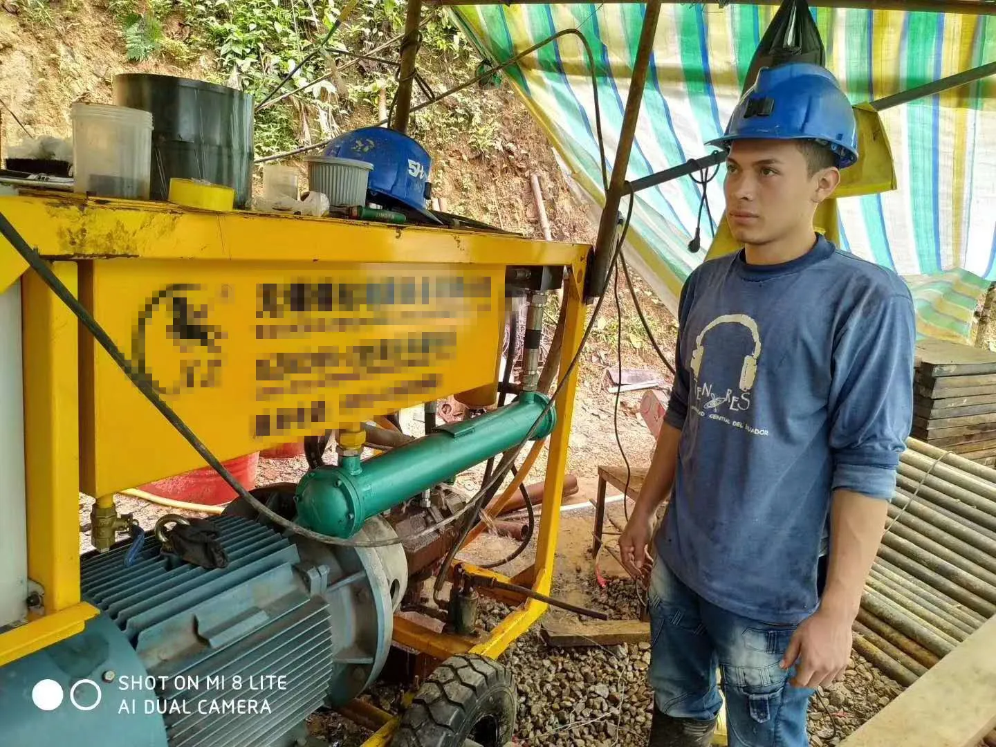 Horizontal core drilling machine XZKD95-2 for underground exploration coring drilling