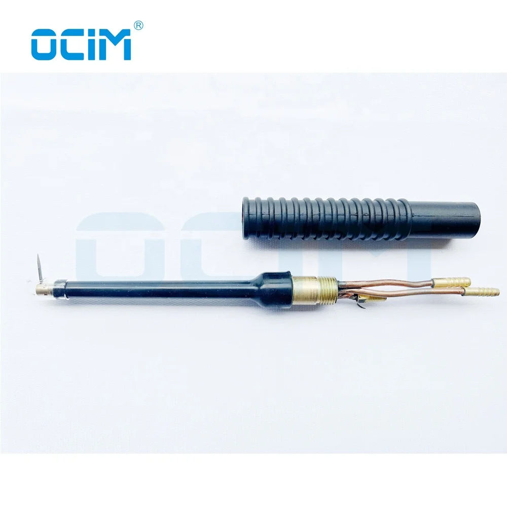 MINI Gun W-125 Long Micro Tig Welding Torch Head With Ceramic Cup and Glass Nozzle