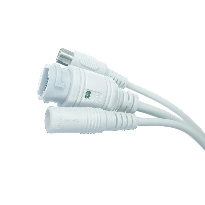 Водонепроницаемый AV Аудио Видео сигнализация питания suply POE IP-кабель pigtail