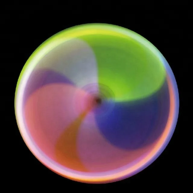 light up glow flying disc glow stick toy