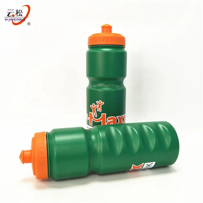 Eco-friendliy food grade gym PE plastic cycling shaker water bottle