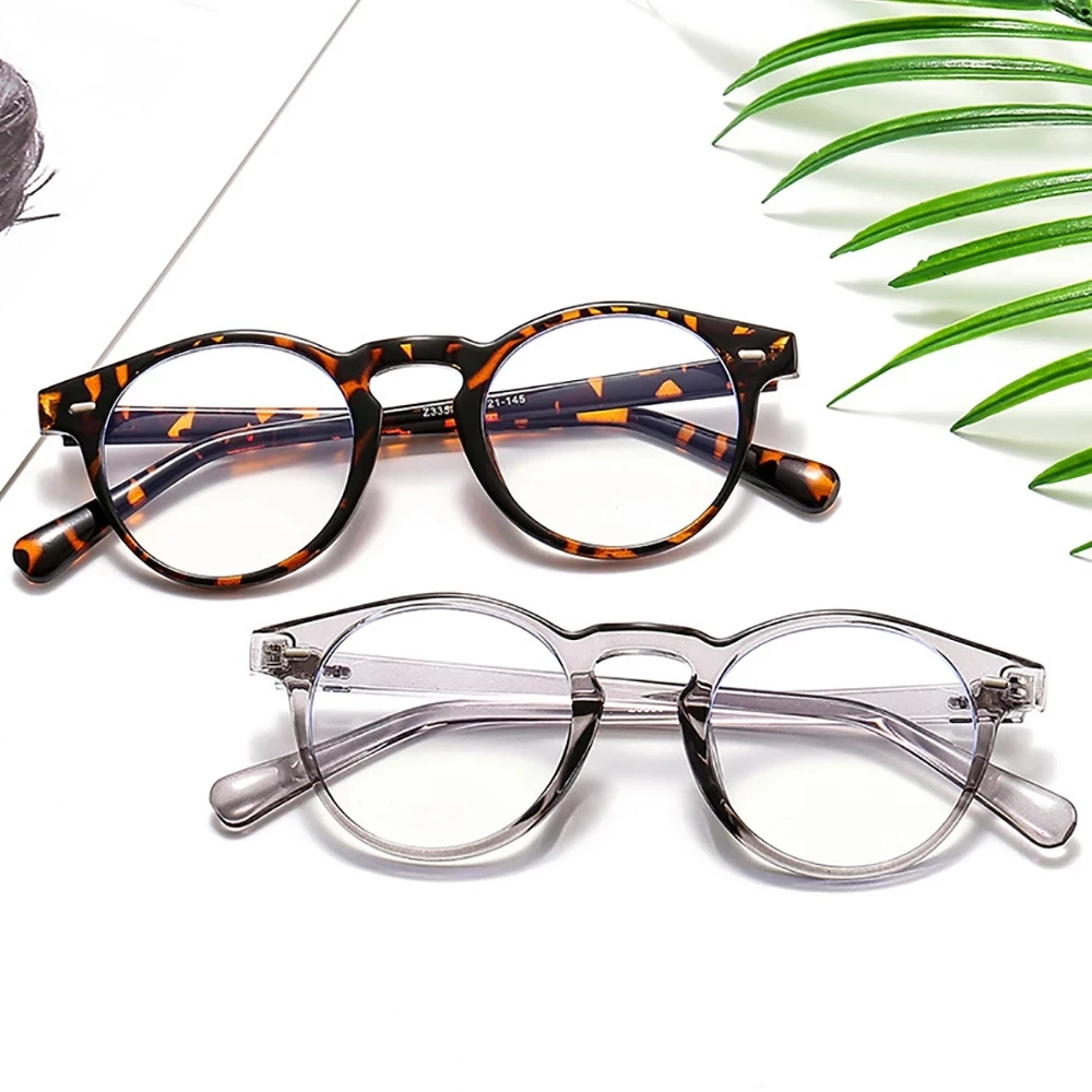
Small Size anti blue light glasses Men Leopard Square Frame Blue Ray Bocking Computer Eyeglasses Glasses 