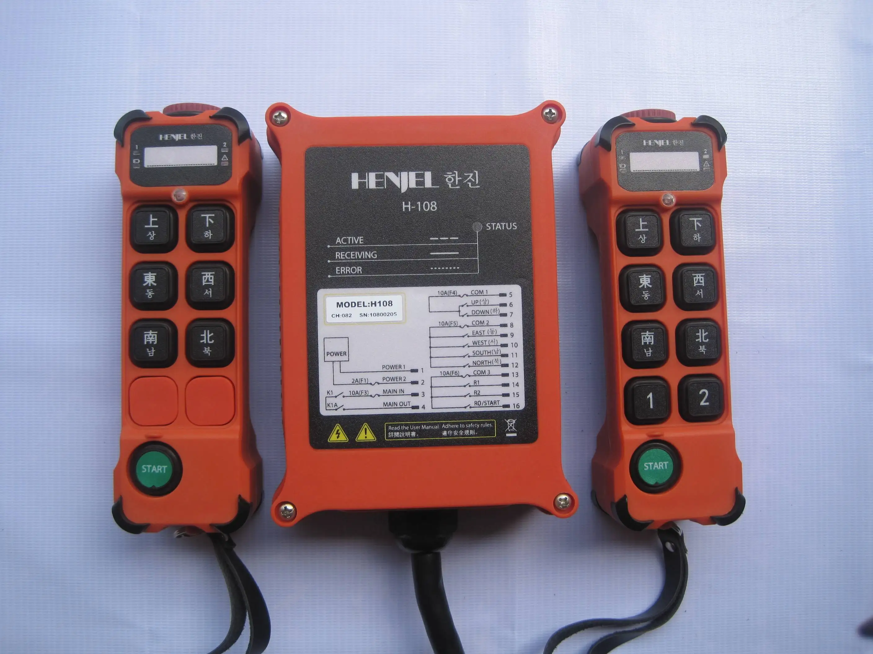 Crane Parts Wireless Radio F24-6D Industrial Control Remote