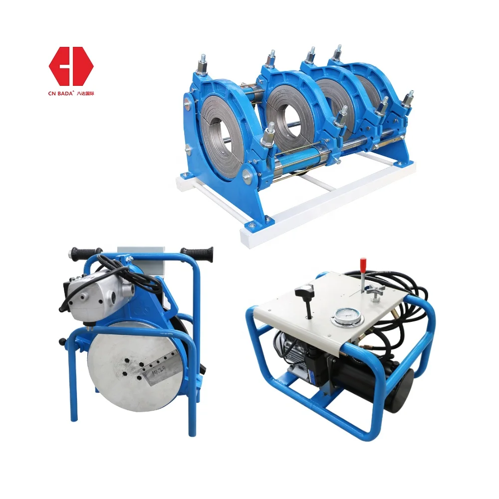HDPE 315mm pipe machine Semi-automatic welding machine 90-315 plastic pipe butt fusion welding machine315