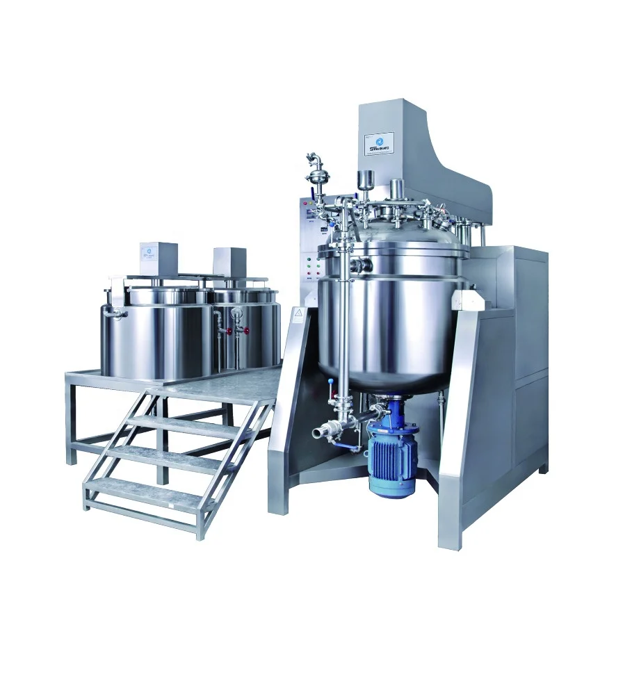 Sina Ekato cream products making homogenizer emulsifying vacuum mixer can fully meet CE, GMP