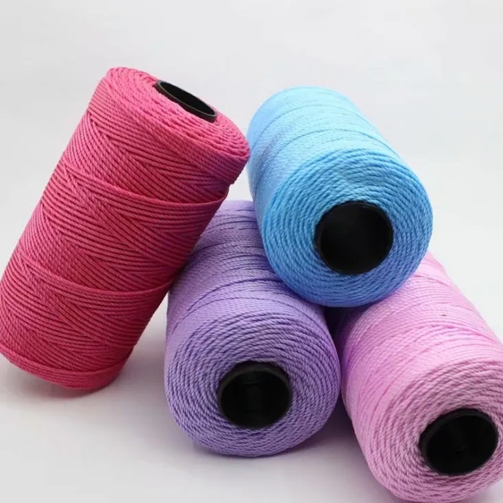 New Yarn Hot Sale Hand Knitting Bulky Spun Polyester Monofilament PP Polypropylene Yarn